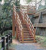 PCギ木ササラ桁階段
